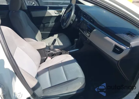 2016 Toyota Corolla Le из США, поврежденный, VIN 5YFBURHE2GP462027